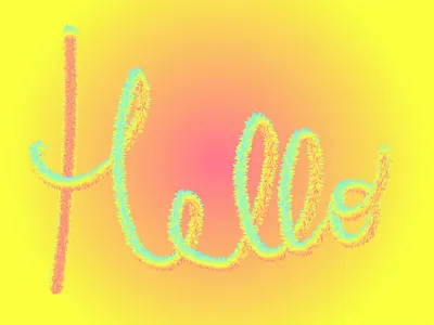 hello there colour design graphic hellodribbble illustrator pallete