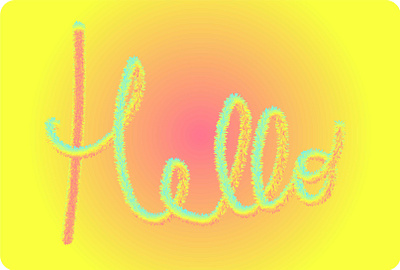 hello there colour design graphic hellodribbble illustrator pallete