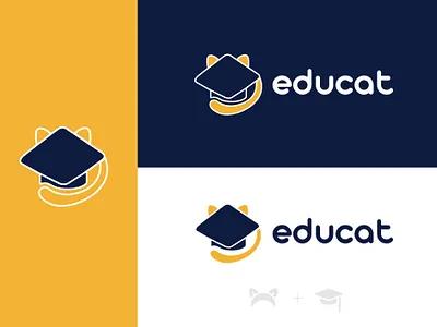Educat logo branding creative creative design design educat education education logo logo logo design