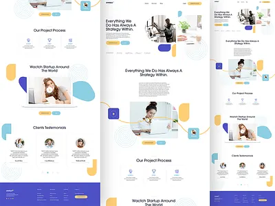 Multipurpose Agency Website And Landingpage Template agency page app landingpage support agency website