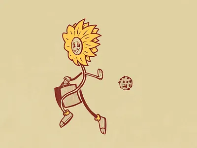 Sunflower Provisions brand and identity brand identity branding branding brand identity corona coronavirus covid covid19 design drawing grocery illustration illustrator logo provisions stiff arm sunflower