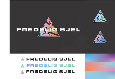 Fredelig Sjel Style Guide branding coffee coffeeshop design logo typography