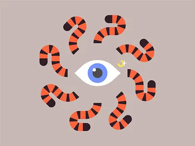 I (Eye) Saw Tiger exotic eye ring stripes tail tiger tiger king