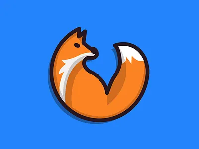 Daily Logo Challenge #16 - Fox Logo affinitydesigner animal branding daily logo challenge dailylogochallenge design dlc fox logo logo challenge logochallenge vector