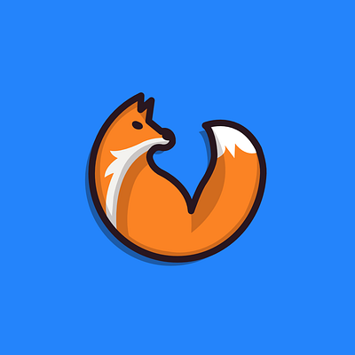 Daily Logo Challenge #16 - Fox Logo affinitydesigner animal branding daily logo challenge dailylogochallenge design dlc fox logo logo challenge logochallenge vector