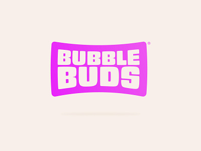 BubbleBuds bubble buds float identity logo soft squeeze squish