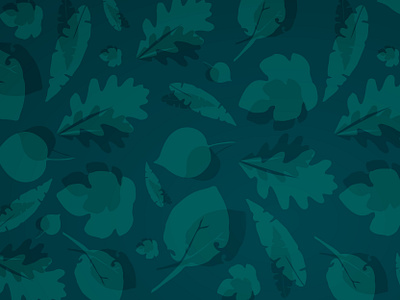 Leaf Pattern art branding business design green identity identity design illustration illustrator landscaping leafs nature pattern pattern design vector
