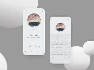 Neomorphic Music Player 009 daily 009 daily 100 challenge daily ui music player music player ui neomorphic neomorphism ui uidesign userinterface visual design