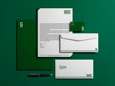 GAC Proposed Identity brand identity branding branding design dots green logo proposed reject rejected rejected logo