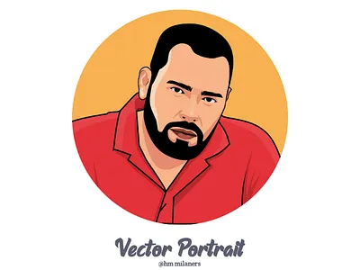 Vector Portrait art carachter cartoon drawing illustrations portrait profilepicture vector