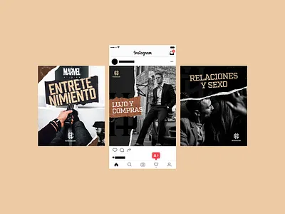 Revista CH: Social Media art direction branding design logo photoshop typo visual identy