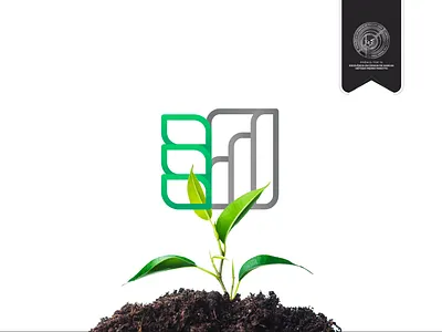 Neoquali design industry leaf logo plant