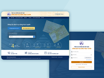 Website of Ministry of Transport of Vietnam app design landing landing page skecth ui ux web website