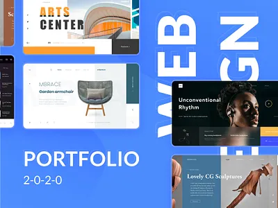 Web layout design collection design website