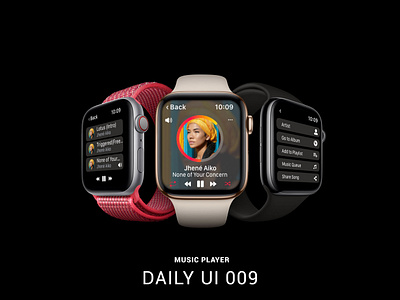 DailyUI009 apple watch applemusic daily ui daily ui 009 dailyui dailyui009 design music music app ui ui design