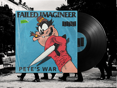 Pete's War black flag disney failed imagineer my war peg leg pete punk