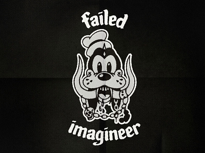 Goöfhead disney failed imagineer goofy motorhead punk