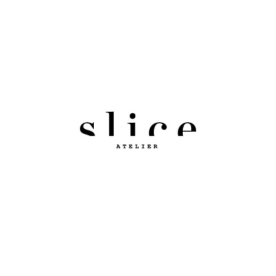 Logo Design for Slice ai blackandwhite branding branding concept logo logodesign logotype minimal visual identity