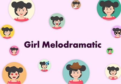 Girl melodramatic animations app article blog campaign columns home hubspot icons illustration art illustrations illustrations／ui landing motion promotion ui uiux ux web webdesign