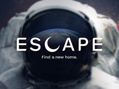 Escape – Find a new home. branding branding design logo logotype