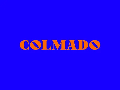 Colmado 1 type typography