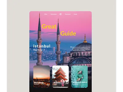 Simple Guide website adobexd app app design design ui ui design uidesign ux uxui web design webdesign