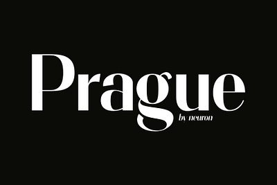 Prague Display Font classic classic font display font elegant elegant font font high contrast modern font neuron prague sans serif