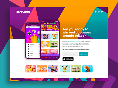 Pre-order Landing Page for TC app desgn application design branding landing page landing page design ui design userinterface website design