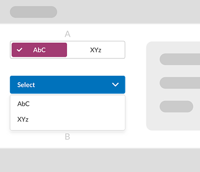 Selection UI - Tabs or select? design form mobile scalable sketch ui uidesign uiux ux web