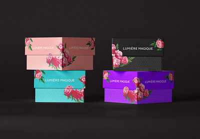 Lumiere Magique. Gift Box animation box brand design brand identity branding illustration art illustrator упаковка