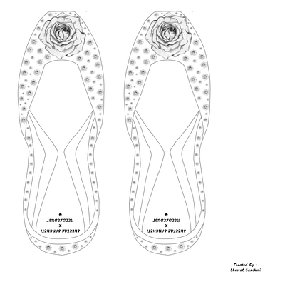 NeedleDustXSheetalsancheti Jutti Design design sketch