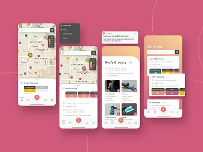Stock tracking app coronavirus covid 19 figma gloves icon map mask sanitizer stock ui uichallange uidesign