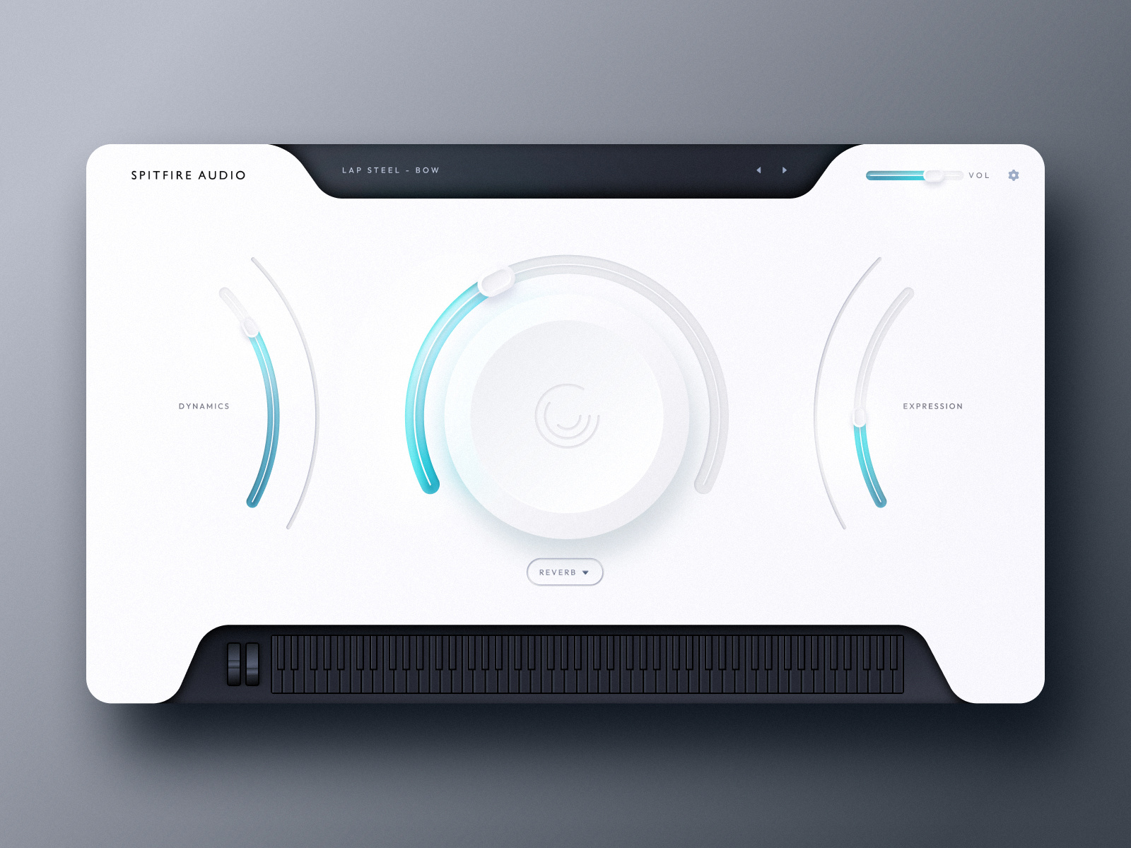 Example of Spitfire Audio Labs Concept