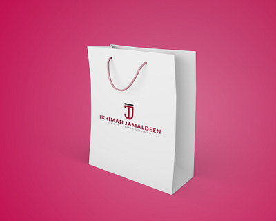 Product Bag Mockup branding design illustration minimal typography