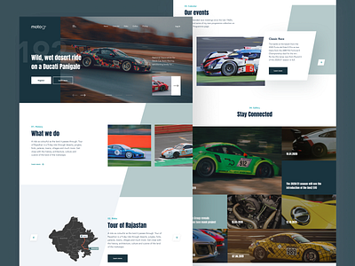 Car Racing Website Design car design header hero banner hero image motorbike racing racing car speed ui uidesign uiux uxdesign webdesign