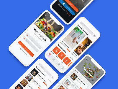 Food Mobile App UI Design. app app design design ecomerce mobile app mobile app design mobile design mobile ui ui ui design uidesign uiux user experience user interface user interface design userinterface ux web website website design