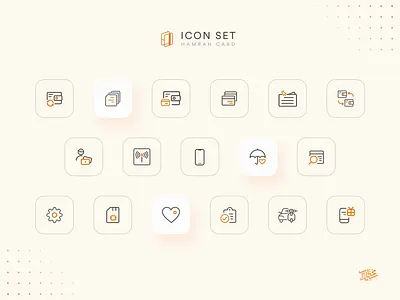 Fintech Icons 💳 app dark finance fintech fintech icons flat icons icon icon set iconography light line icons ui