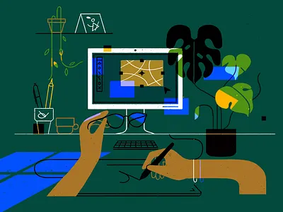 Home-office coronavirus homeoffice isolation