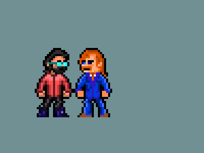 Some conflict 2d animation 2d game art animation game art game character game design game dev game development illustration pixelanimation