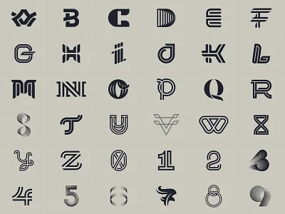 My 36 Days of Type Logo Symbol Designs alphabet brand branding identity business cards stationery clever crypto fintech custom logo esports sports team finance insurance security graphic design designer icon icons symbol letter letter logo lettering lettermark letter letters logo logo design logodesign loog lgoo lgo monogram monograms ligature type typography calligraphy typography