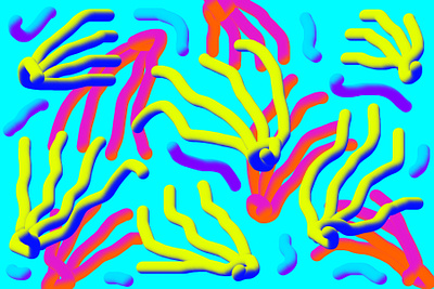 the coral abstarct colors design graphic illustration illustrator