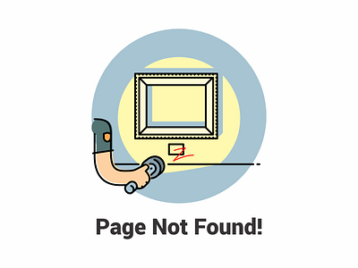 404 Page Not Found 404 error 404page illustraion page not found web page design