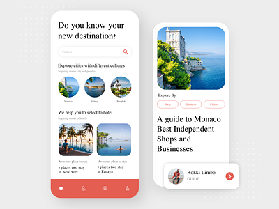 Find your new Travel Destination adobe xd clean design destination mobile app travel travel app ui uiux user experience user experience design user experience designer user experience prototype user experience ux user interface user interface design userexperience userexperiencedesign userinterface ux