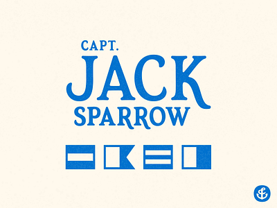 Capt. Jack Sparrow font simplebits type typedesign
