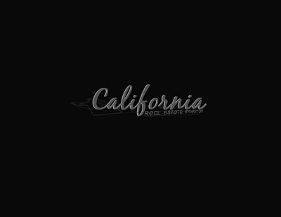 California Real Estate Investor Logo design design art designer designs logo design logodesign logos logotype vector vector art vectorart vectors