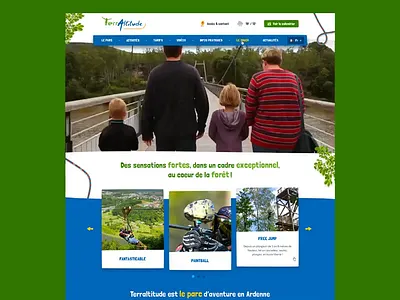 Amusement park website animation icon illustration sketch sketch app typography ui website