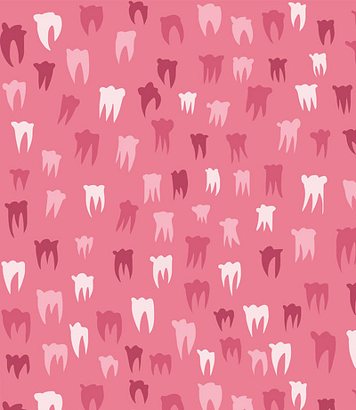 Teeth pattern adobe draw illustration pattern photoshop vector illustration