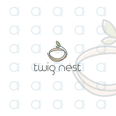 Nest Logo brand identity craft crafts design designer fashion graphic handmade homemade logo nest nested nestle nurture sew stitch tailor vector