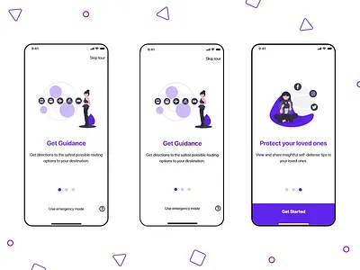 Paaila app - Walkthrough adobe xd adobexd app carousel illustration ios app design mobile ui onboarding ui ui ux walkthrough walkthroughs