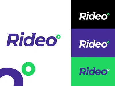 Rideo bicycle brand identity brand identity design branding creative design logo logo design minimal typography vector